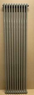 Článkový radiátor ANUOVA C2/1800-10čl., 485 x 1792 x 62, 10 článků, olivová šedá , na zeď