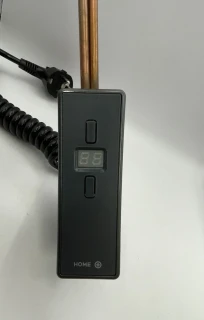 Topná tyč H+h 600 W ANTRACIT, remote, IP54/Cl.1, L=390mm